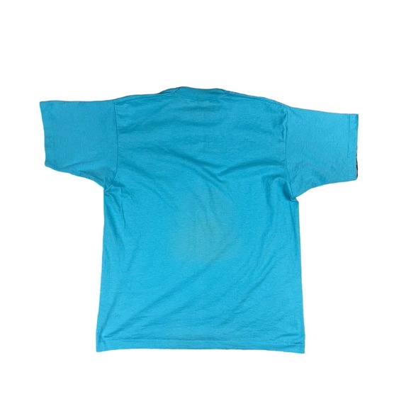 VTG Screen Stars Best Blue Anew Crew Neck Short Sleeve Shirt Size XL - Picture 2 of 6